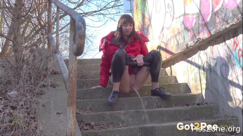 with spicy one Joana Intense - Peeing on Suburbs Steps 65.4 MB, MPEG-4, 2025