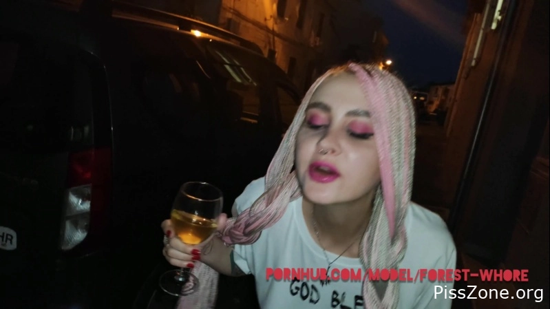She’s Dripping Sex - Drink Piss In The Street And Fuck My Ass 2025, urgent piss