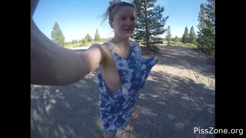 Soaked & Naked - Compilation Of Pee Sprays On Nature 2025, Sky Smith, flick pee