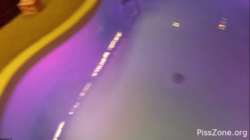 Golden Girl Scene Morning Pee Into The Pool At A Hotel Candiecane, (MPEG-4/2025) 168 MB, private urination