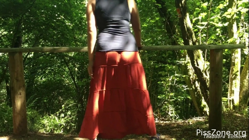 Piss Overload Scene - German Big Ass Girl Pissing 2025, Theodora Einhorn, secret urination