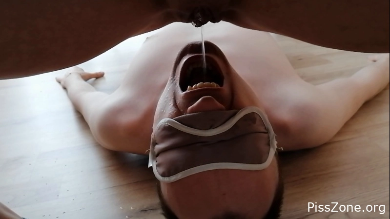 Dirty Tinkle - Golden Shower Mouth Slave Toilet 2025, subtle shine