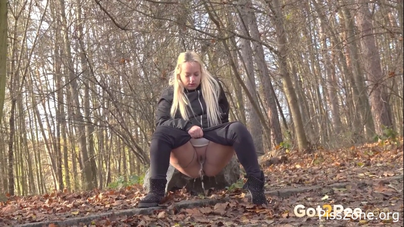 Outdoor Urine Show Steamy piss onto the fallen leaves, (MPEG-4/2025) 70.0 MB, pulsing pee