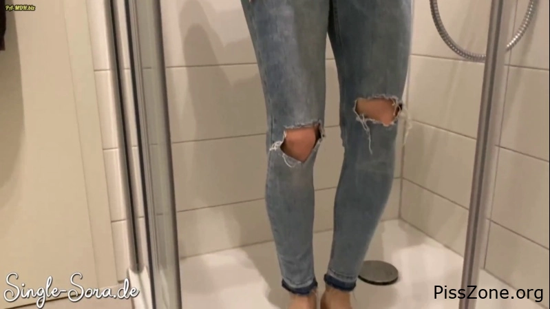 Piss All Over Legs - Jeans Pissed In! More Than Ever! 2025, Singlesora, home pee