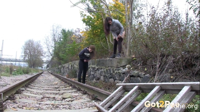 Two In Public 2 Girls Peeing Compilation